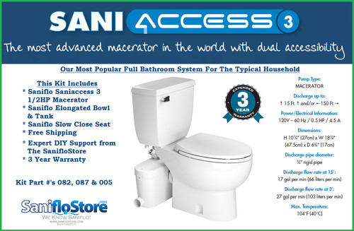 Saniflo saniaccess elongated - 3,